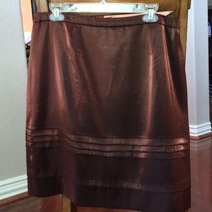 Simply Vera Wang Copper Skirt